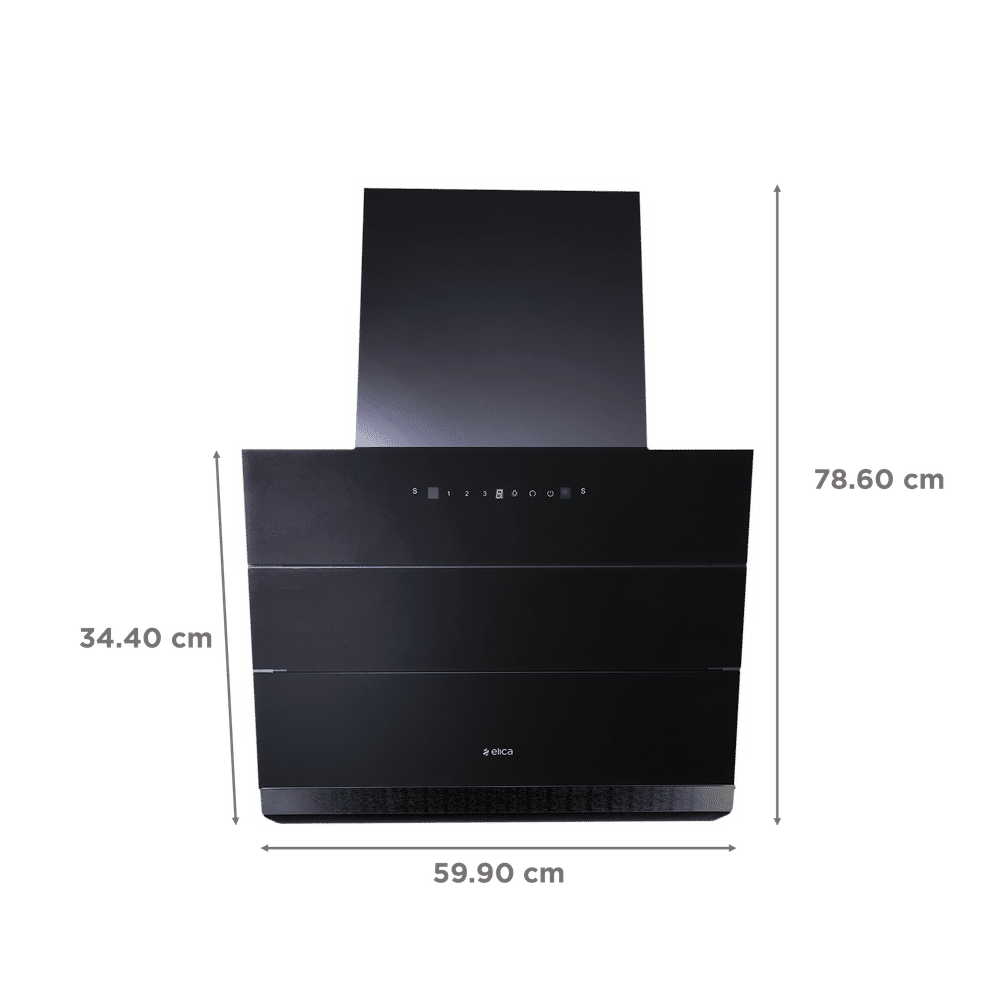 Buy elica EFL S 601 ULTRA HAC LTW VMS 60cm 1500m3/hr Ducted Wall
